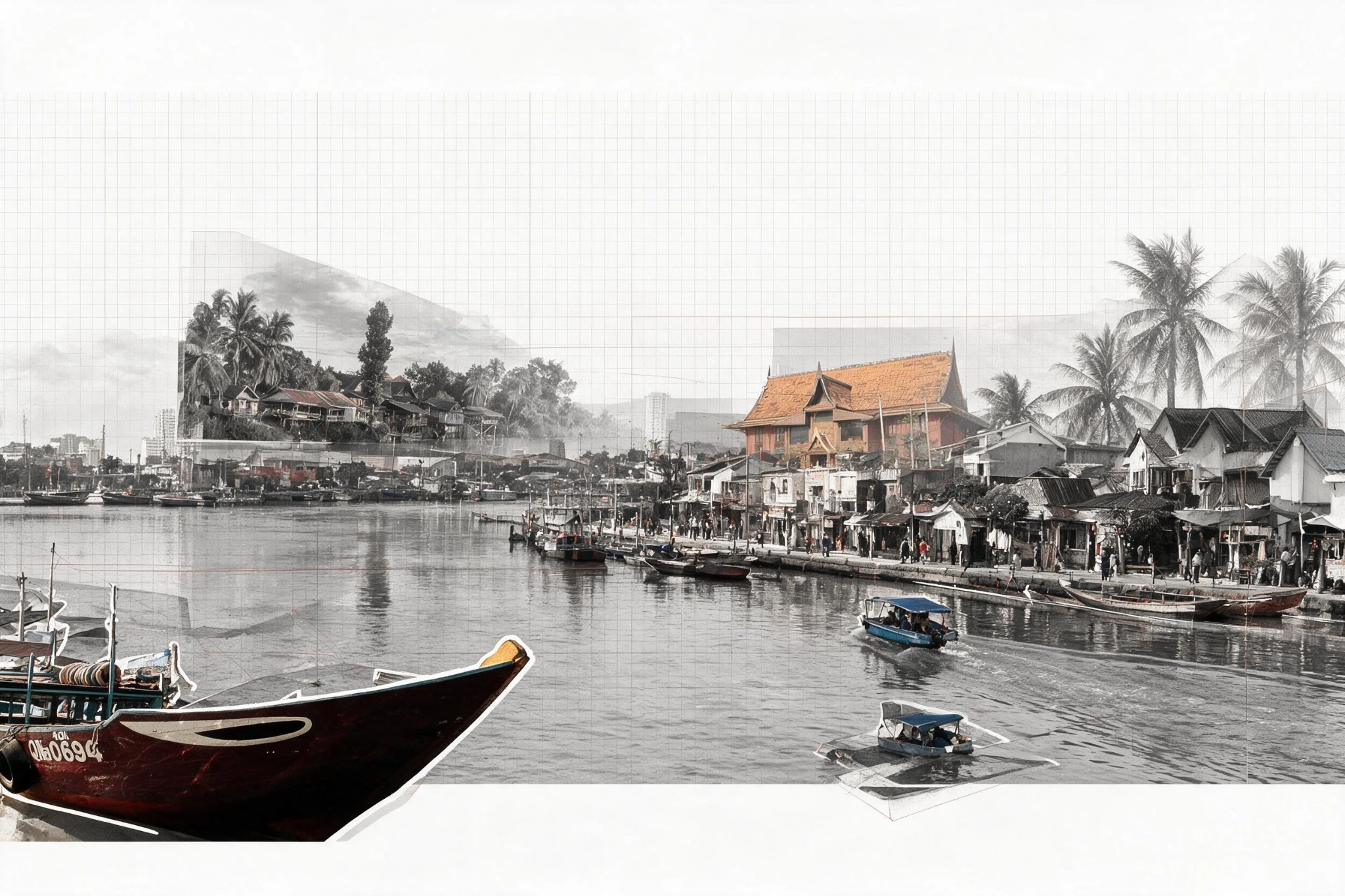 BaoLong Lab narrative collage workflow result
